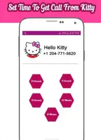 Call From Hello Kitty Screen Shot 2