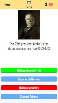 US Presidents Quiz Screen Shot 5