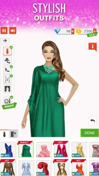Fashion Stylist: Dress Up Game Screen Shot 1