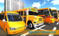 Modern City School Coach Bus Driving Simulator 17 Screen Shot 2