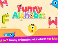 Funny Alphabet For Kids - ABC Learning For Kids Screen Shot 4