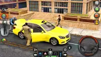 Taxi Driver Car — Taxi Games Screen Shot 0
