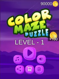 Color Maze Puzzle Screen Shot 5