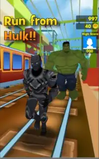 Black Panther Avengers Infinity War Subway Screen Shot 0
