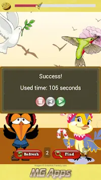 Cute Birds Match Screen Shot 4