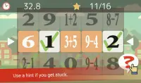 Tap the Numbers (Calculation, Brain training) Screen Shot 1