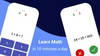 جدول الضرب - تعلم الرياضيات Screen Shot 6