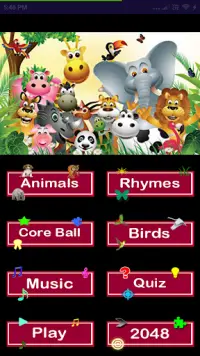 Play Sound - Birds And Animals Game Screen Shot 5