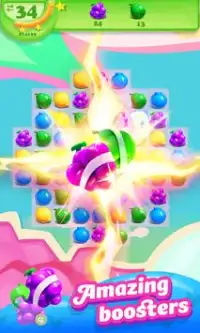 Fruit Candy Smash - Juice Splash Free Match 3 Game Screen Shot 6