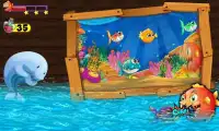 sea world : Fishing games for kids Screen Shot 3