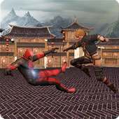 Wielki Superbohaterów Wojownik Ninja Wojny Kungfu