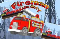 Fireman Kids City Screen Shot 1