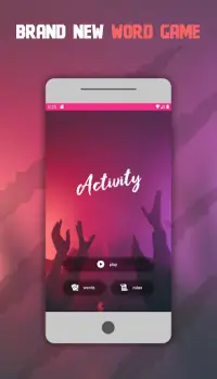 Activity - Word Game Screen Shot 0