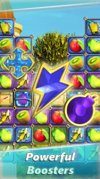 Dream Fruit Farm - Match 3 Puzzle Game Free Screen Shot 2