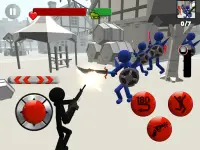 Stickman 3D डी शूटर Screen Shot 9