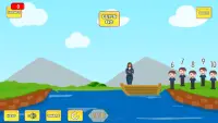 River Puzzle - IQ Test Mind Screen Shot 2