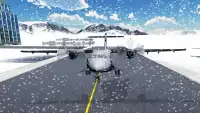 Snow Airplane Landing Sim Screen Shot 2