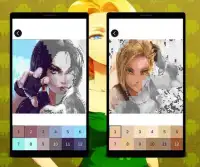 Goku Pixel Color by Number: Goku Saiyan Pixel Art Screen Shot 3