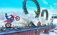 Offroad Bike Stunt Racing Dirt Bike Racing Game 3D Screen Shot 7