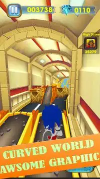 Sonic Subway Speed Fever: Rush, Dash, Jump, Run 3D Screen Shot 5