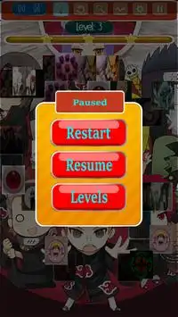 Mahjong Naruto Screen Shot 2