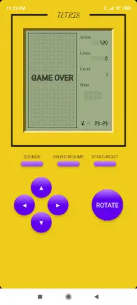Tetris Brick game Screen Shot 3