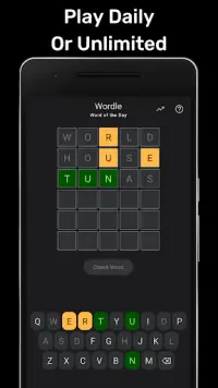 Wordwe - Word Guessing Game Screen Shot 0
