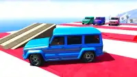 Superheroes Fast Highway Racing: Jeep Games Screen Shot 5