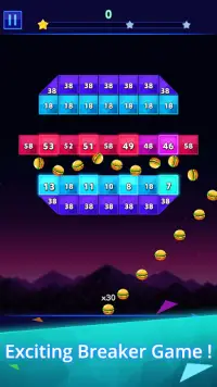 Ball Brick Star - Breaker and Crusher Game Screen Shot 0