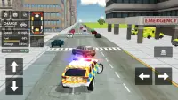 City Police Car Driving Chase Screen Shot 1