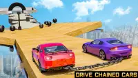 Two  Cars  Mega  Ramp  Impossible  Stunts Screen Shot 0