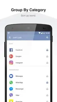 Just Lock: AppLock for Privacy Screen Shot 2