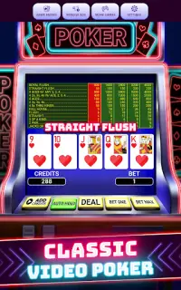 Vidéo Poker: Jeu de Casino Screen Shot 0