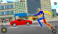 Spider Hero Gangster Game - Crime City Rope Hero Screen Shot 3