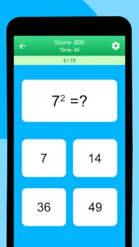 गणित का खेल Screen Shot 4