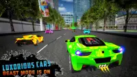 गाड़ी रेसिंग अंतिम चलाना खेल Screen Shot 1