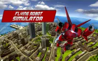 Flying Robot Simulator 3D Screen Shot 0