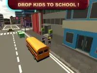 City School Bus Driving 2017: Parking Simulator 3D Screen Shot 10