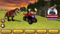 BMXレースのジャングル恐竜のレース Screen Shot 0