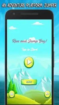 Run & Jump Boy The Running Journey of the Lost Kid Screen Shot 0