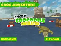 Злой крокодил Simulator 3D Screen Shot 5