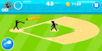 Stickman Baseball Screen Shot 0