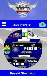 Livery Bussid Persib Bandung Screen Shot 1