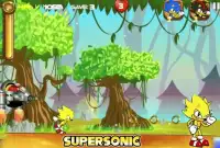 ⚡ Epic Super Super Sonic Saiyan Jogo Screen Shot 1