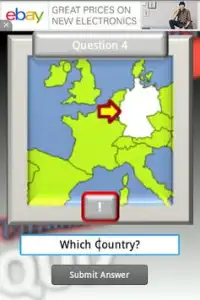 Geography Test Europe Screen Shot 1