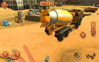 Nowoczesne miasto Budowy Truck 3D Gra Sim Screen Shot 13