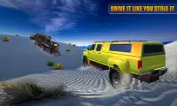 White Desert Truck Driving Simulator : 4x4 Offroad Screen Shot 6