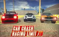 سيارة يصطدم حد السباق 3D: سيارة القيادة لعبه Screen Shot 7