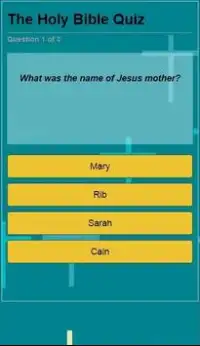 Holy Bible Quiz - Hours of Fun Screen Shot 0