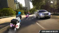 Police MotorBike Chase: 3D City Simulator Screen Shot 3